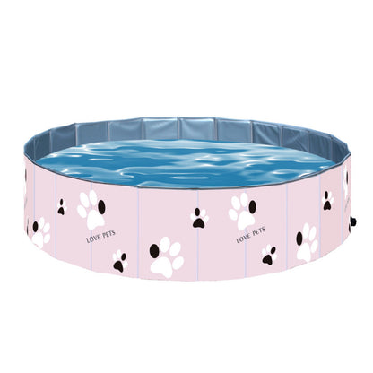 Foldable PVC dog bathtub – bathtub for pets