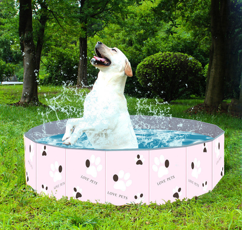 Foldable PVC dog bathtub – bathtub for pets