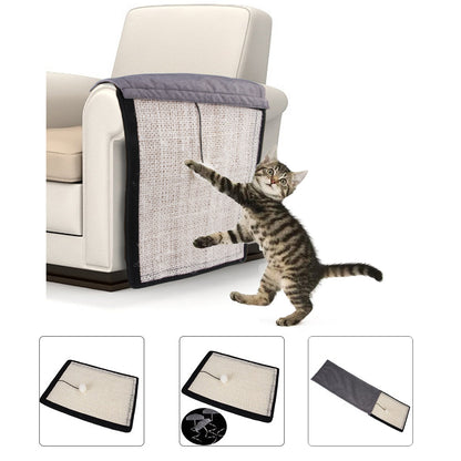 Basilio - Sisal Cat Scratching Mat - Protective Mat for Sofa & Table
